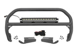 Nudge Bar | 20 Inch Black Single Row LED | OE Modular Steel | | Ford Bronco (21-25)
