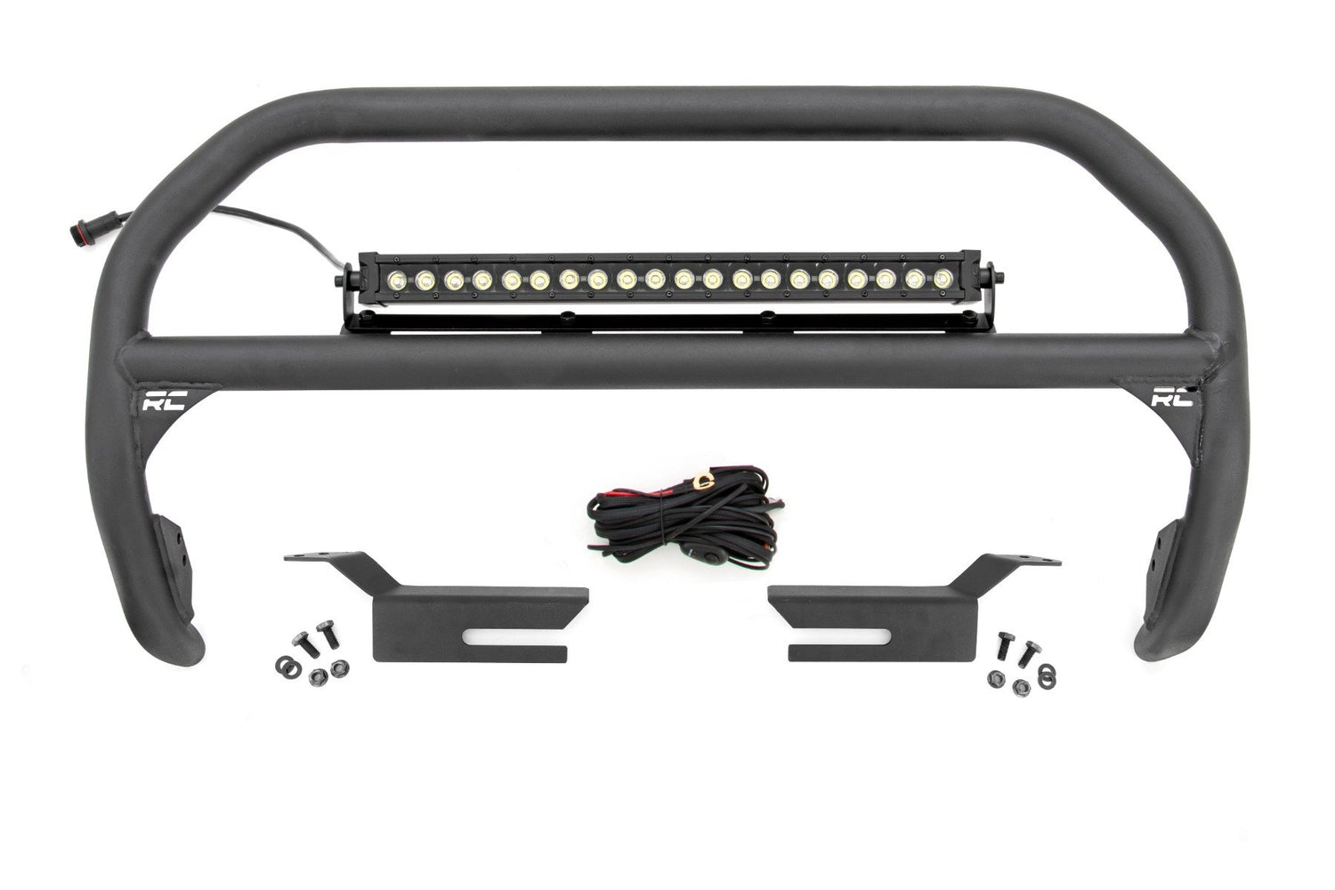 Nudge Bar | 20 Inch BLK DRL Single Row LED | Ford Bronco 4WD (2021-2025)