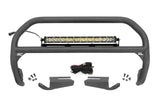 Nudge Bar | 20 Inch Chrome Single Row LED | OE Modular Steel | Ford Bronco (21-25)