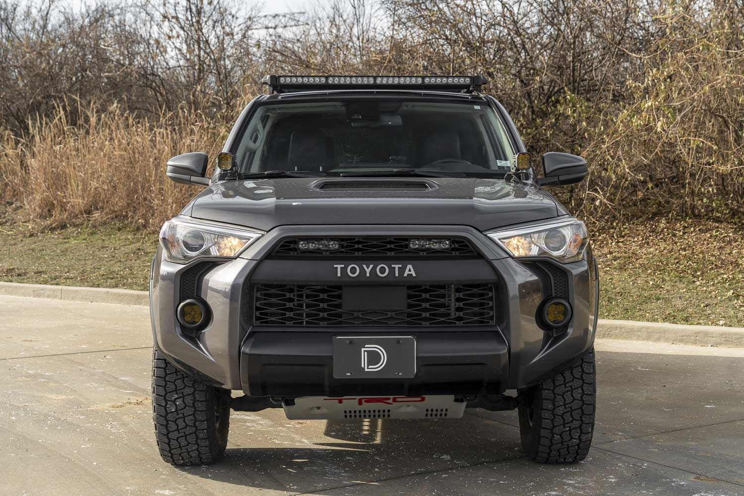 Diode Dynamics 10-24 Toyota 4Runner DEK Roof Rack SS40 Pro Light Bar - White Combo