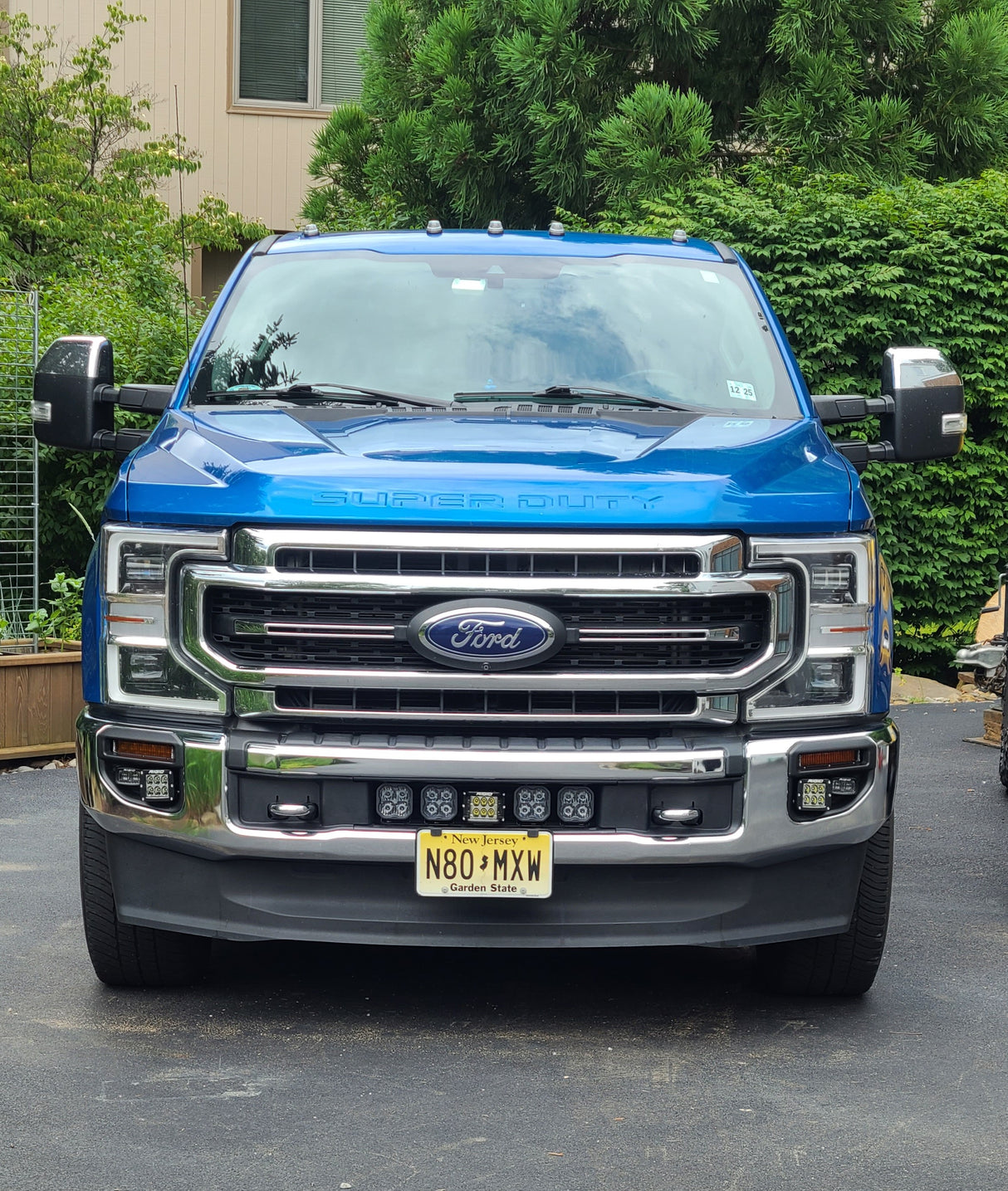 KD Fabworks 2020-2025 Ford Super Duty F-250/F-350 Multi-Mount Light Bumper Mount