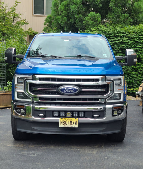 KD Fabworks 2020-2025 Ford Super Duty F-250/F-350 Multi-Mount Light Bumper Mount