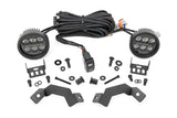 LED Light Kit | Ditch Mount | Black Series Round | 3.5 Inch | Amber DRL | Toyota LandCruiser (2024)