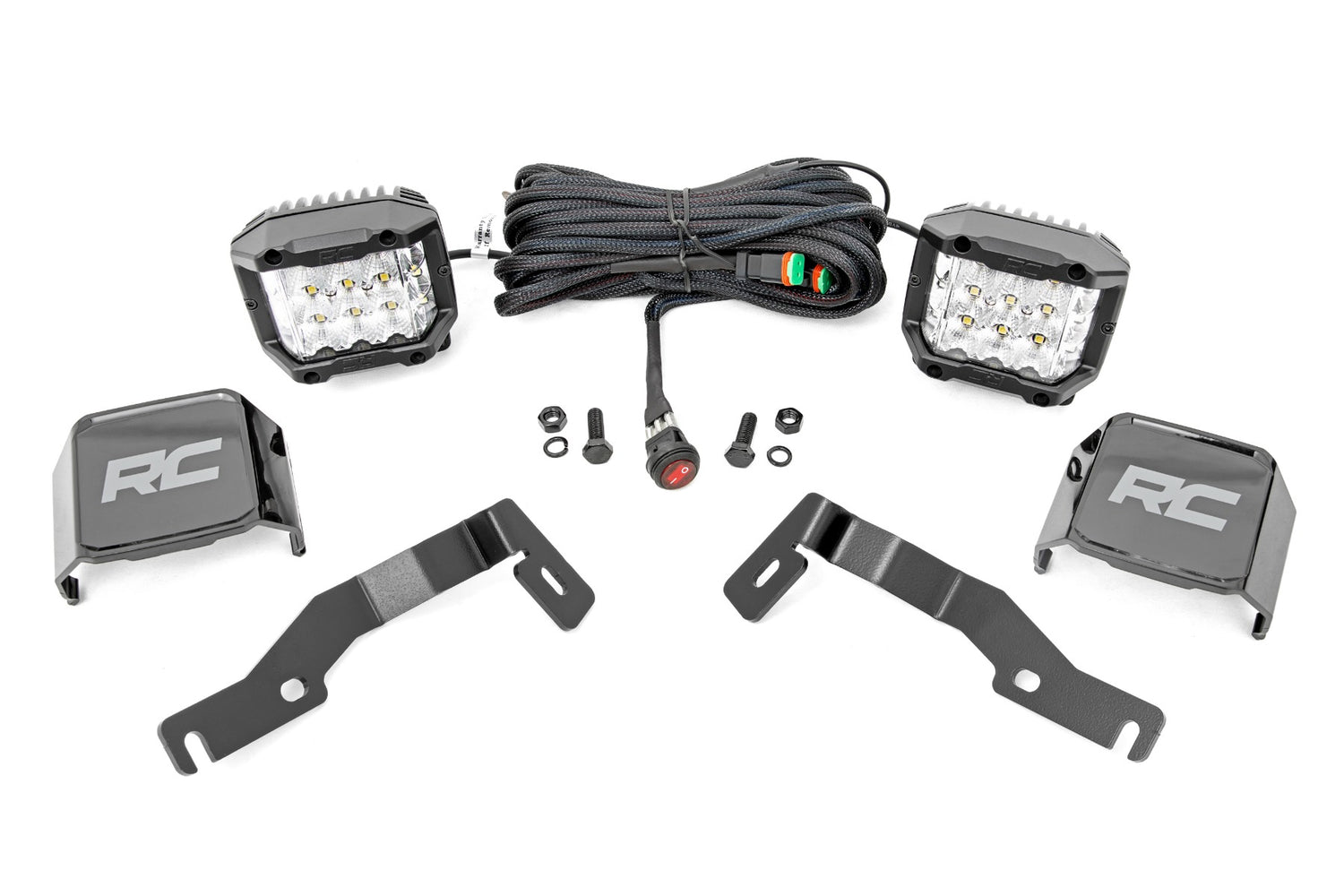 LED Light Kit | Ditch Mount |  3" OSRAM | Wide | Toyota Tacoma 2WD/4WD (24-25)