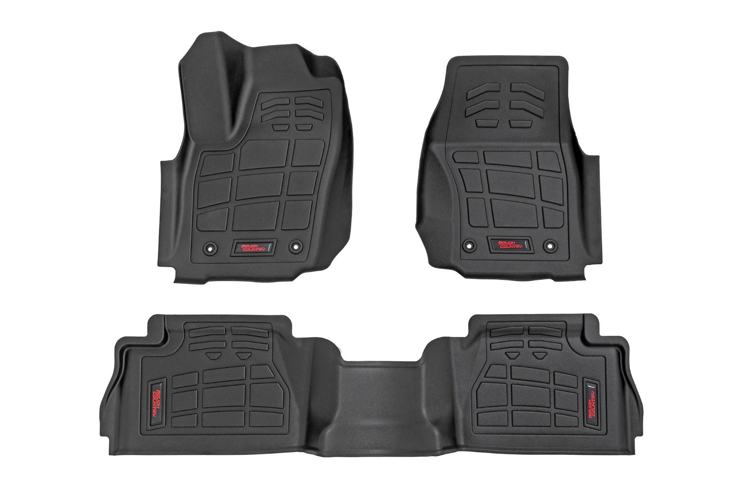 Sure-Fit Floor Mats | Front & Rear | Double Cab | Toyota Tacoma (24-26)
