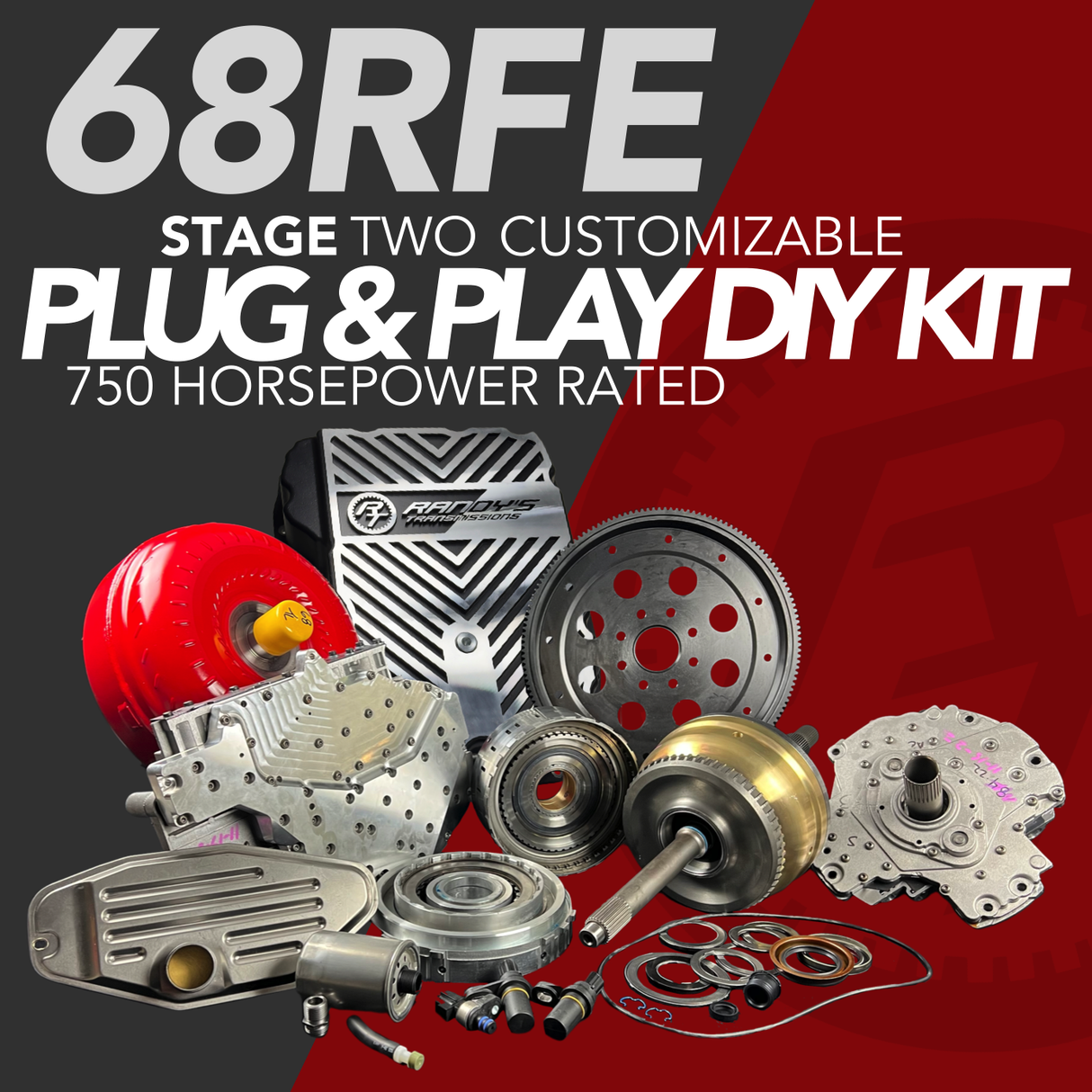 Stage 2 68RFE DIY Plug & Play Kit – 750 HP MAX