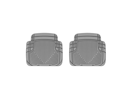WeatherTech 99 BMW M3 Convertible Rear Rubber Mats - Grey