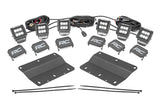 LED Light Kit | Fog Mount | Triple 2" Black Pair | Spot | Ford Bronco (21-25)