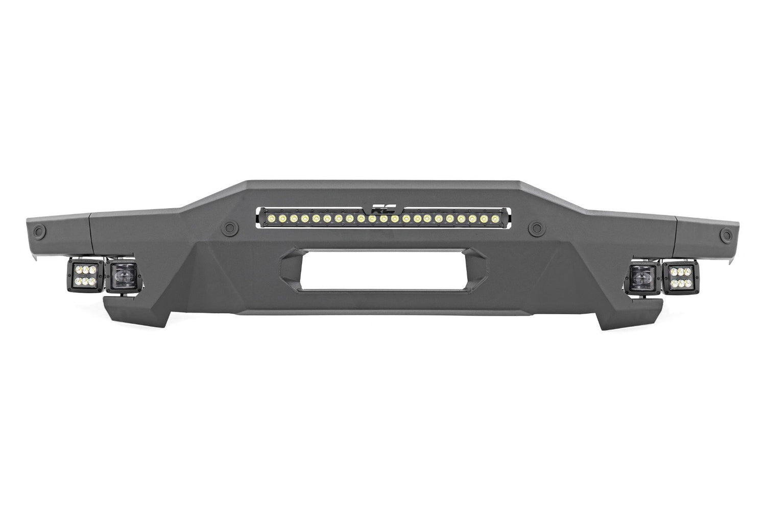 Front Bumper | Modular | Stubby Wings | Flood | Fog | Ford Bronco 4WD (21-25)