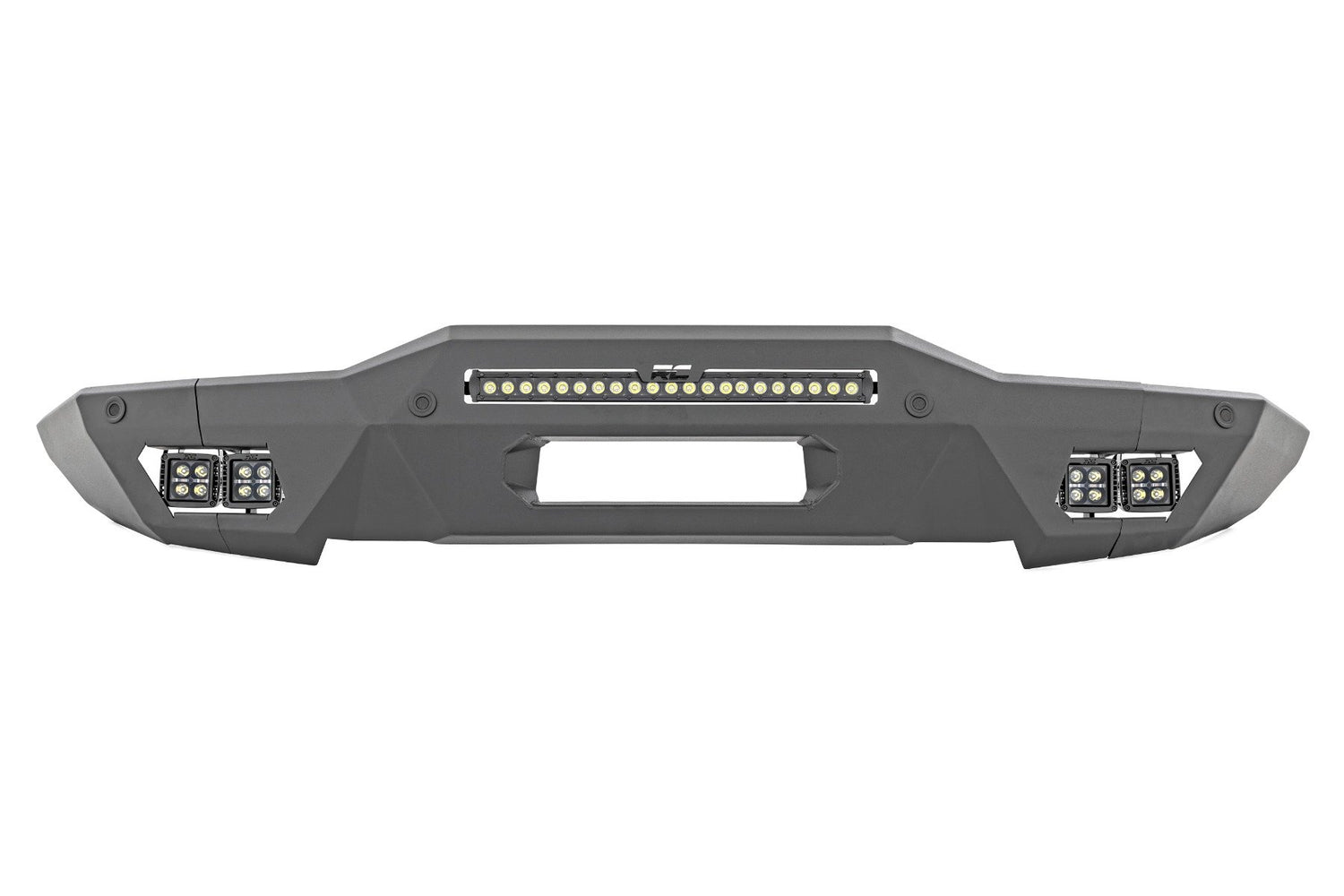 Front Bumper | Modular | Full Wings | Amber DRL | Ford Bronco 4WD (2021-2025)