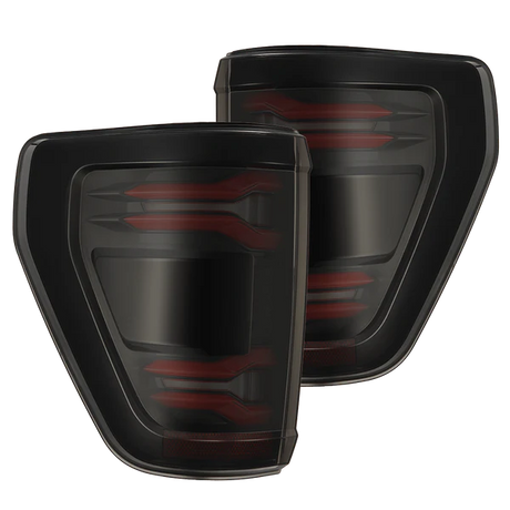 AlphaRex 21-23 Ford F-150 LUXX-Series LED Tail Lights (w/ BLIS)