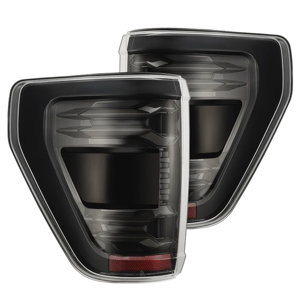 AlphaRex 24-25 Ford F150 LUXX LED Taillight - Alpha Black