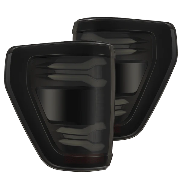 AlphaRex 2024-2025 Ford F150 LUXX LED Taillight - Black