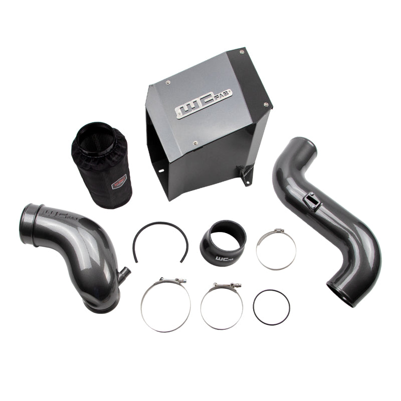 Wehrli 07.5-10 Chevrolet Duramax LMM 4in Intake Kit Stage 2 - Bengal Red