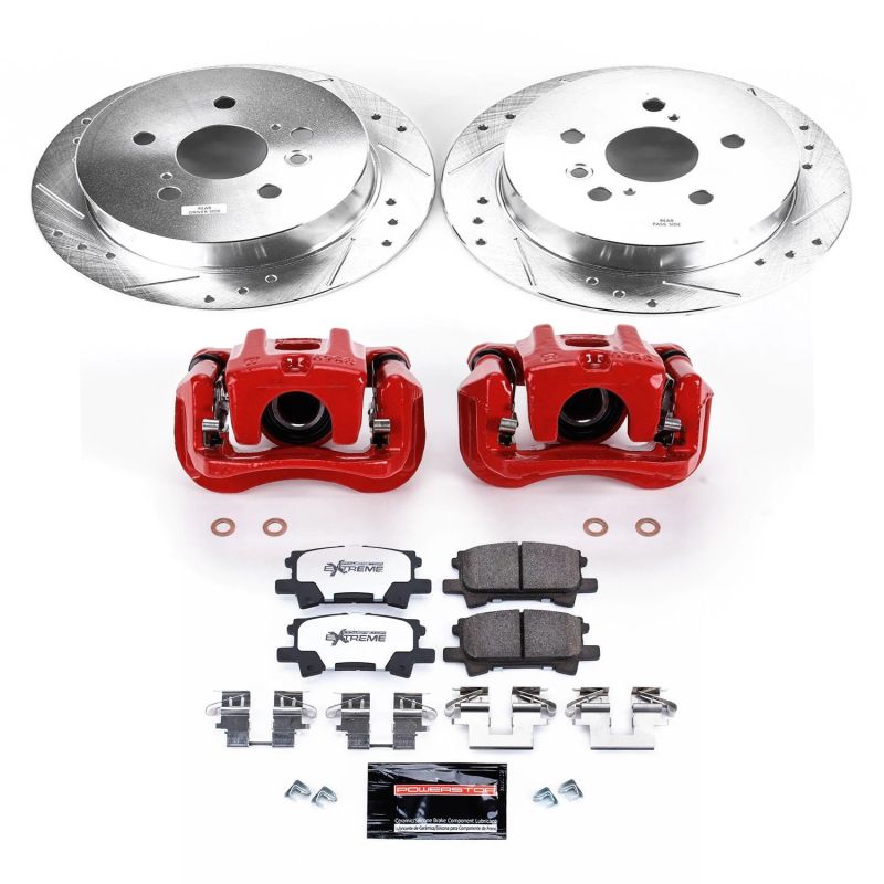 Power Stop 04-07 Toyota High Lander Rear Z36 Truck & Tow Brake Kit w/Calipers