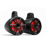 Rockford Fosgate M2 10in. Color Optix 2-Way Horn Loaded Tower Speakers (Pair) - Black