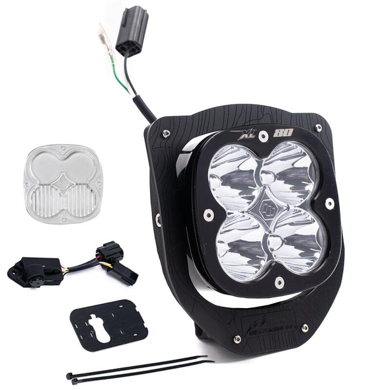 Baja Designs 2024 Husqvarna FE350S/FE350W/FE450 XL80 (D/C) Headlight Kit w/ Dimmer