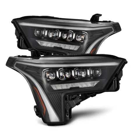 AlphaRex 22-23 Toyota Tundra NOVA-Series LED Projector Headlights (Amber DRL)