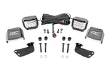 LED Light Kit | Front Mount | 3" Chrome Pair | Wide Angle | Segway 570 F
