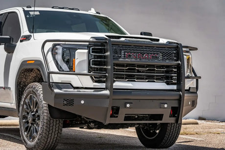 Road Armor 2024-2026 GMC 2500-3500 Vaquero Front Non-Winch Bumper Full Guard - Texture Black