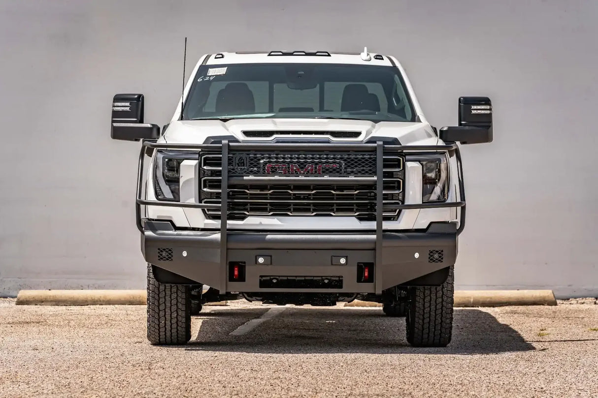 Road Armor 2024-2026 GMC 2500-3500 Vaquero Front Non-Winch Bumper Full Guard - Texture Black
