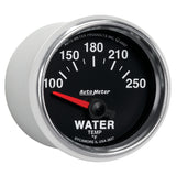 Autometer GS 52mm 100-250 Deg F Short Sweep Electronic Water Temperature Gauge