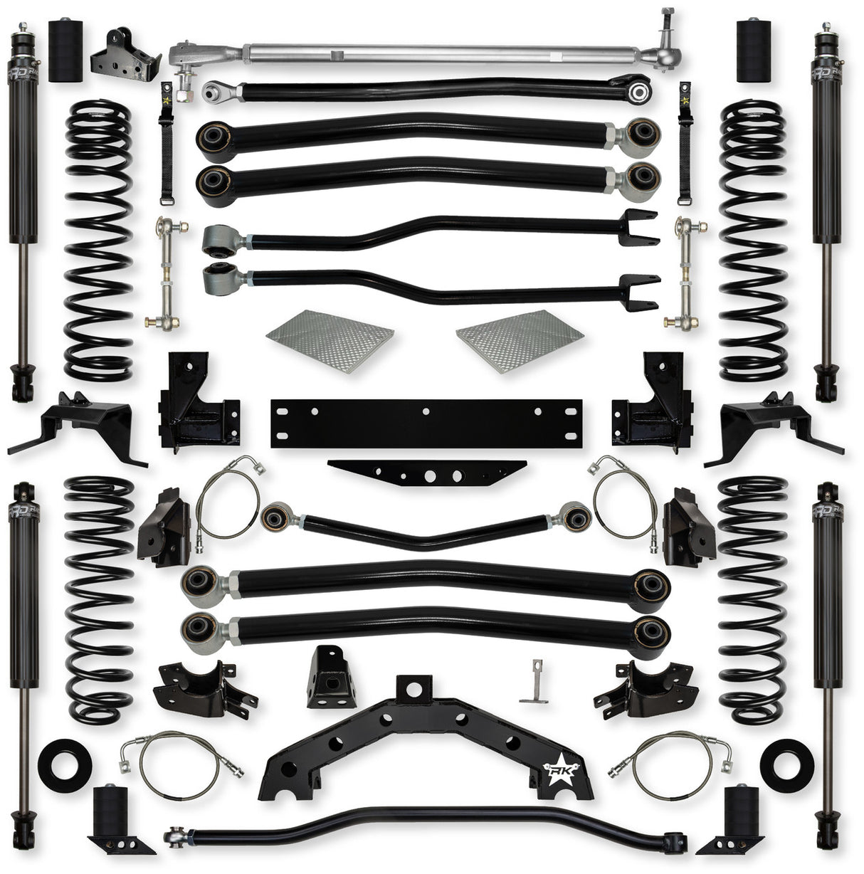 RK Suspension - JK 4.5" Adventure - X2 Long-Arm System