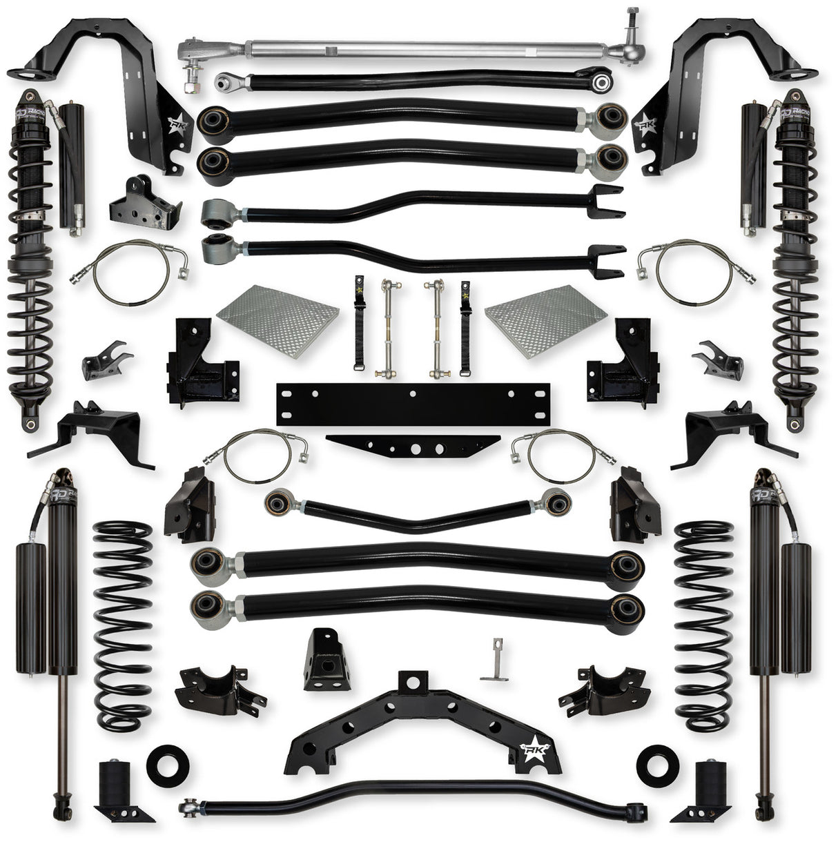 RK Suspension - JK 4.5" Adventure - X2 Long-Arm System