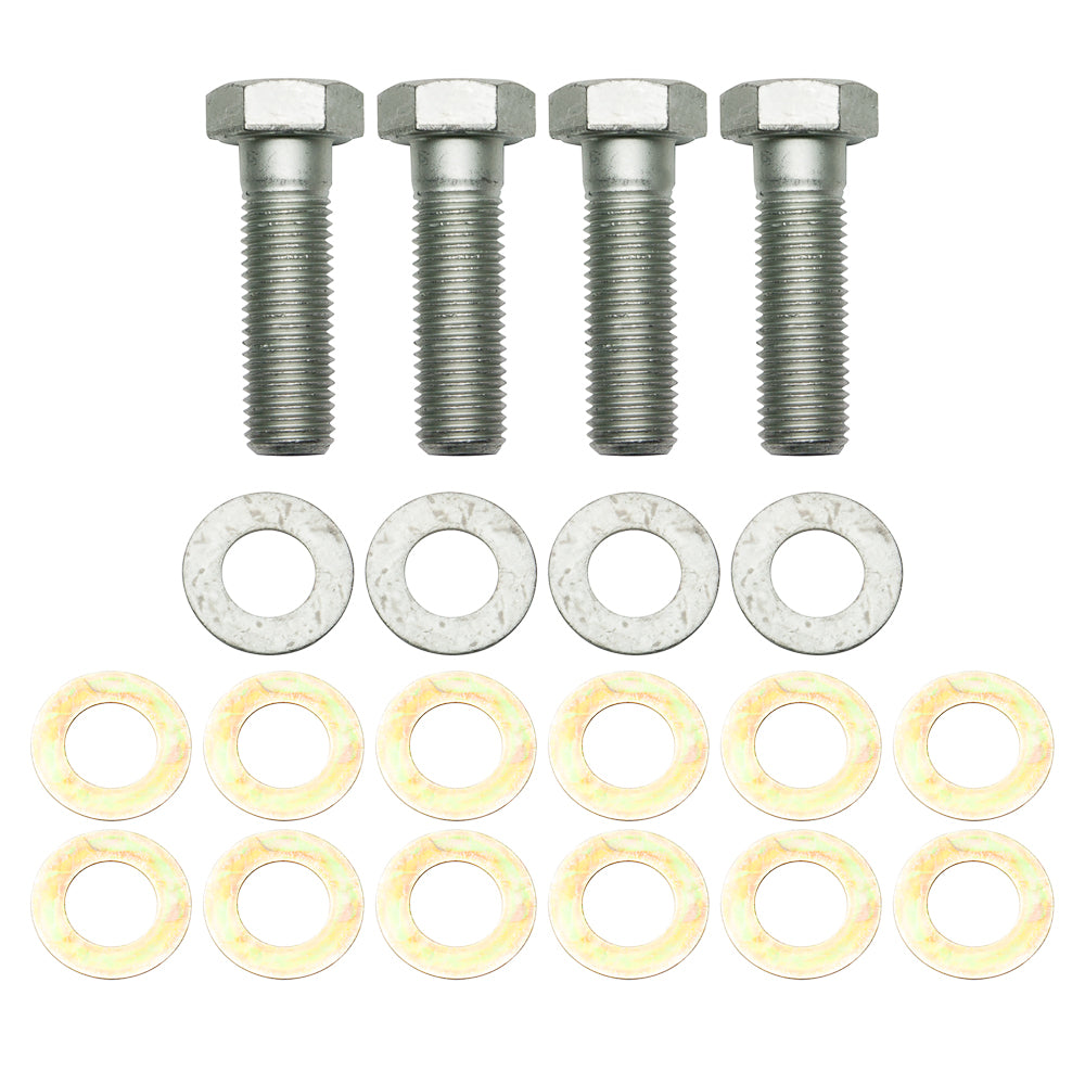 Wilwood M16-2.00x55mm Bracket Bolt Kit w/ Washers & Shims (Pack of 4)