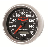 Autometer Speedometer 3-3/8in, 0-160 MPH, Elec. Programmable - Bowtie Black