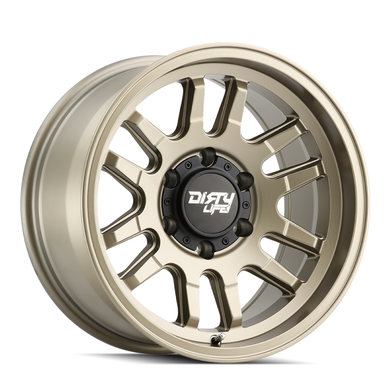 Dirty Life 9310 Canyon 17x9 / 5x139.7 BP / 0mm Offset / 108.1mm Hub Satin Gold Wheel