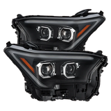 AlphaRex 24-26 Toyota Tacoma / 25-26 Toyota 4Runner LUXX-Series LED Projector Headlights