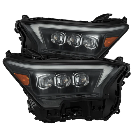 AlphaRex 24-26 Toyota Tacoma / 25-26 Toyota 4Runner NOVA-Series LED Projector Headlights (OG-Style)