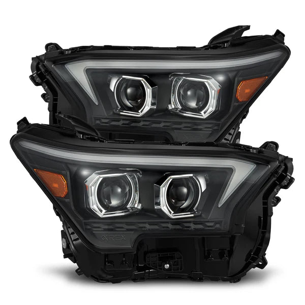 AlphaRex 24-26 Toyota Tacoma / 25-26 Toyota 4Runner LUXX-Series LED Projector Headlights (OG-Style)