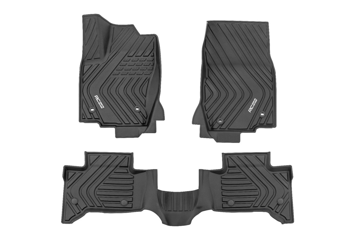 Flex-Fit Floor Mats | FR & RR | Toyota Land Cruiser 4WD (2024-2025)