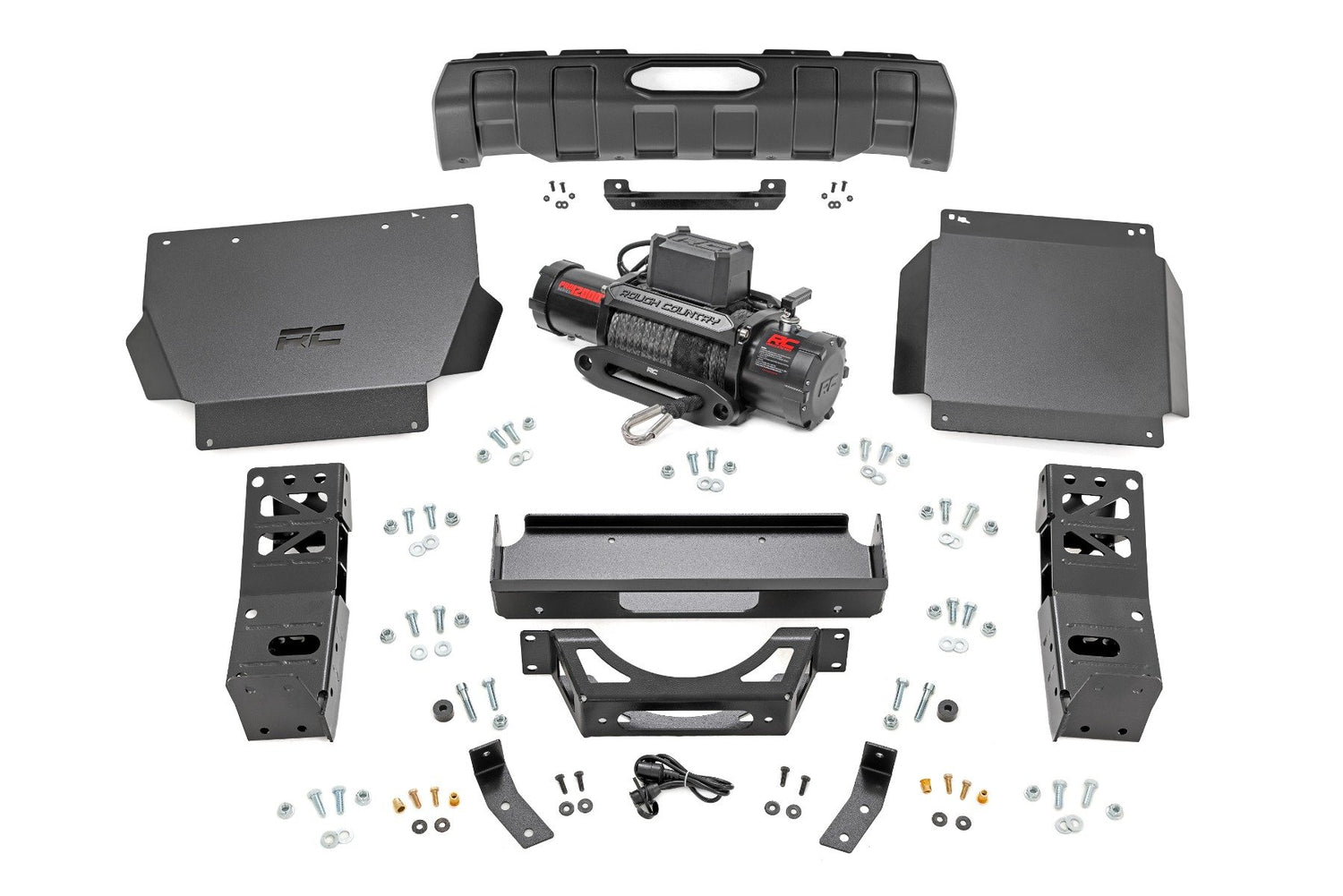 Hidden Winch Mount | PRO12000S | Toyota Tacoma 4WD (2024-2025)