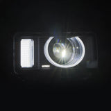 AlphaRex 24-26 Toyota Land Cruiser Heritage LUXX LED Proj Headlight Blk  w/Activ Light/Seq Signal/Switchback