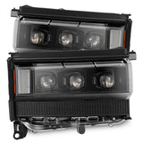 AlphaRex 24-26 Toyota LC250 NOVA LED Proj Headlight Alpha Blk  w/Activ Light/Seq Signal/Switchback