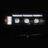 AlphaRex 24-26 Toyota LC250 NOVA LED Proj Headlight Alpha Blk  w/Activ Light/Seq Signal/Switchback