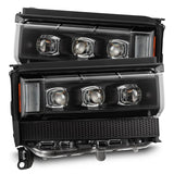 AlphaRex 24-26 Toyota LC250 NOVA LED Proj Headlight Blk  w/Activ Light/Seq Signal/Switchback