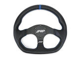 PRP Comp R Leather Steering Wheel - Blue