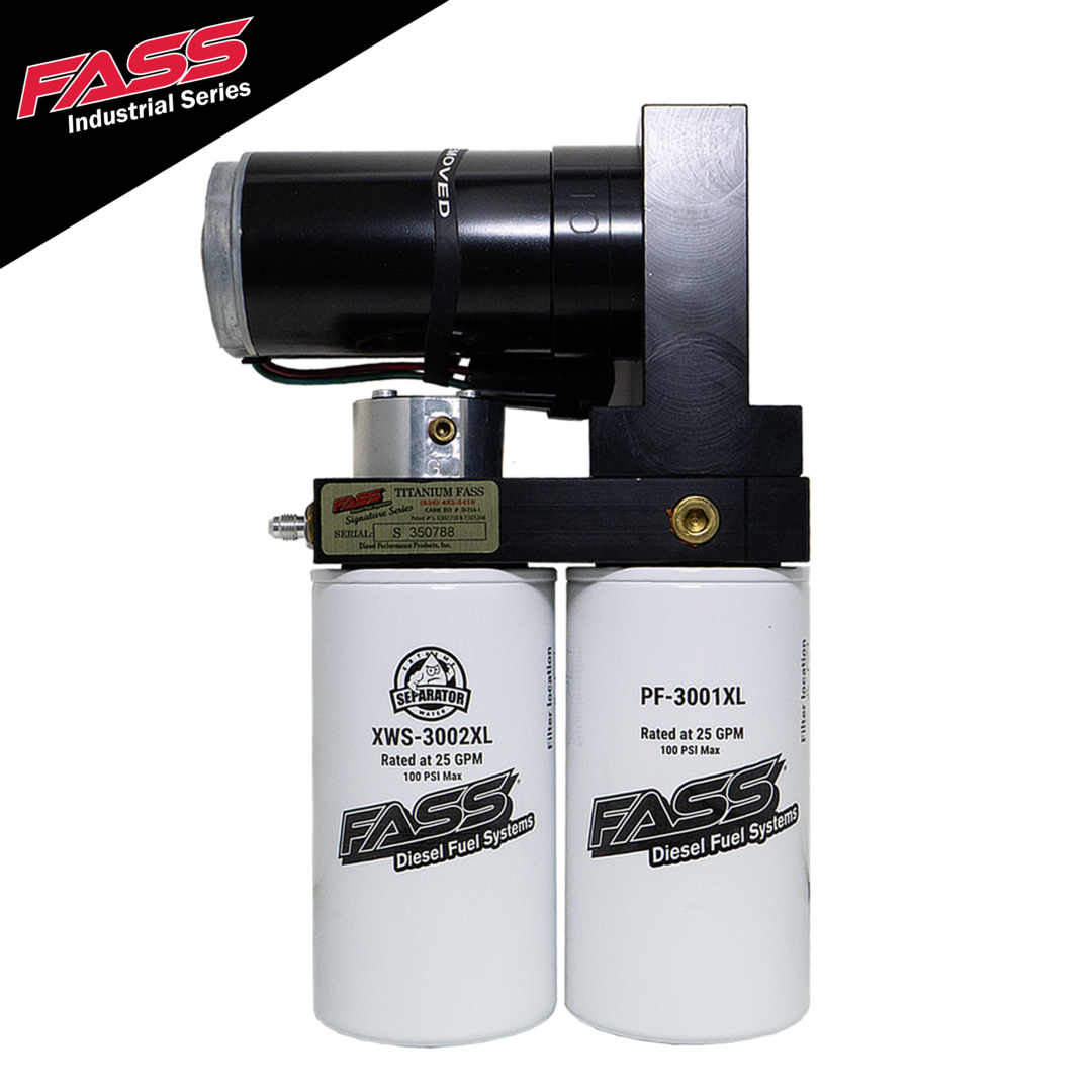 FASS Industrial Series Diesel Fuel System Class 8 Semi 165GPH Universal