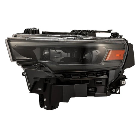 AlphaRex 25-26 Dodge Ram 1500 Luxx LED Proj Headlights -Alpha Black w/Activ Lit/Seq Signal/Switchbk