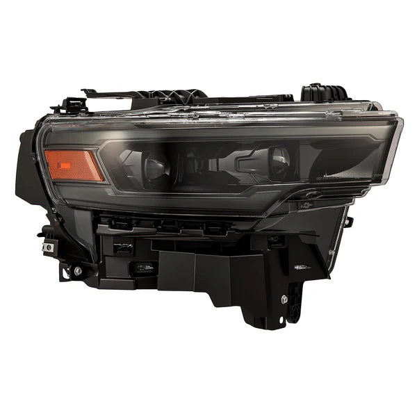 AlphaRex 25-26 Dodge Ram 1500 Luxx LED Proj Headlights -Alpha Black w/Activ Lit/Seq Signal/Switchbk