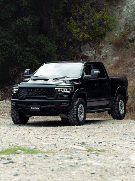 AlphaRex 2025-2026 Dodge Ram 1500 NOVA LED Proj Headlights- Black w/Activ Lit/ Seq Signal/Switchbk DRL