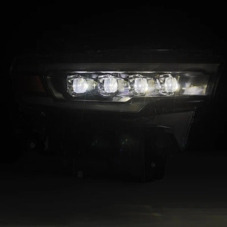AlphaRex 2025-2026 Dodge Ram 1500 NOVA LED Proj Headlights- Black w/Activ Lit/ Seq Signal/Switchbk DRL
