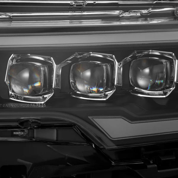 AlphaRex 2025-2026 Dodge Ram 1500 NOVA LED Proj Headlights- Black w/Activ Lit/ Seq Signal/Switchbk DRL