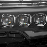AlphaRex 2025-2026 Dodge Ram 1500 NOVA LED Proj Headlights- Black w/Activ Lit/ Seq Signal/Switchbk DRL