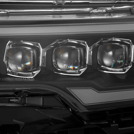 AlphaRex 2025-2026 Dodge Ram 1500 NOVA LED Proj Headlights- Black w/Activ Lit/ Seq Signal/Switchbk DRL