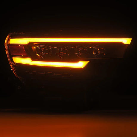 AlphaRex 2025-2026 Dodge Ram 1500 NOVA LED Proj Headlights- Black w/Activ Lit/ Seq Signal/Switchbk DRL